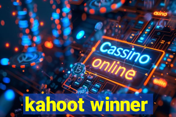 kahoot winner